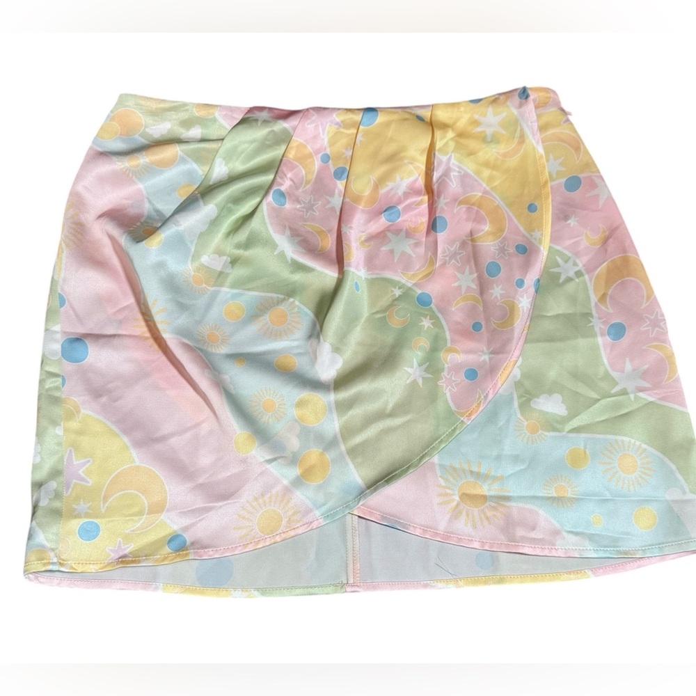 Something New, Claudia Drapped Mini Skirt. Size‎ Medium
